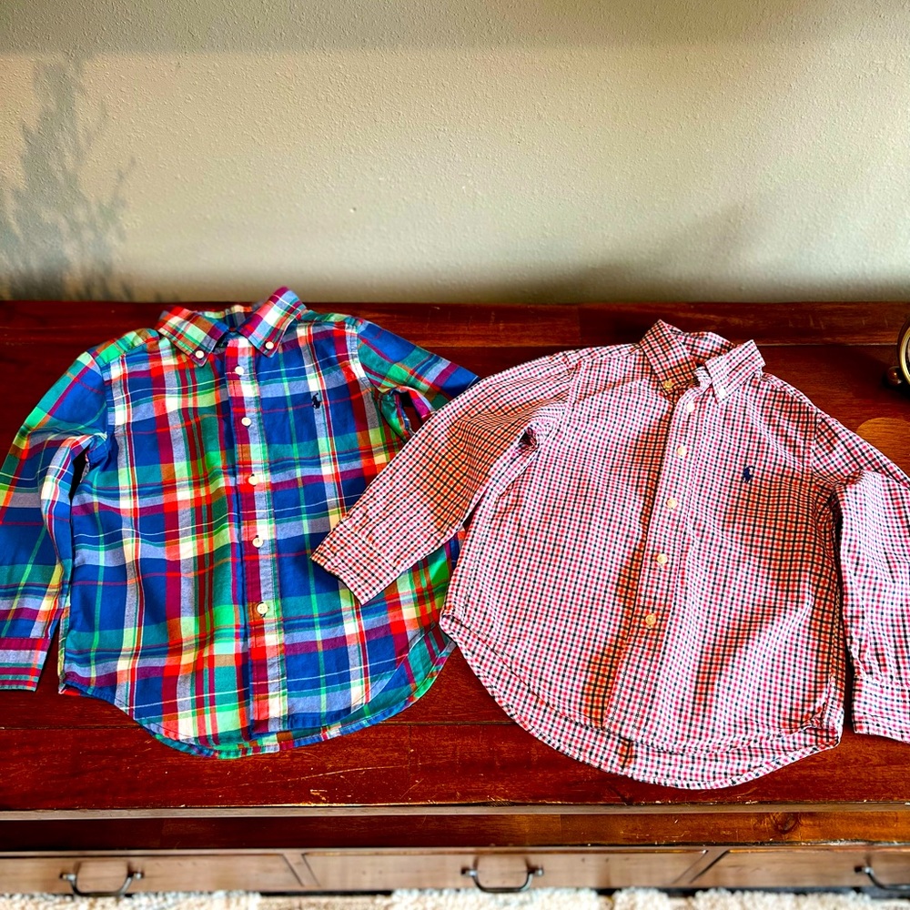 4T Ralph Lauren Polos. Like new condition.